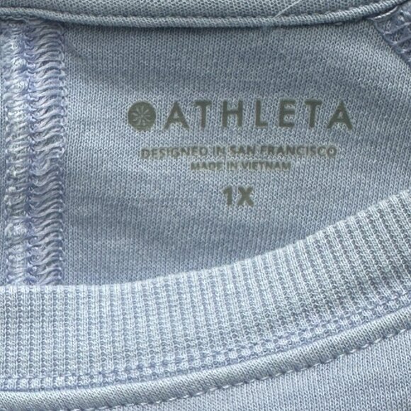 Athleta Sundown Cotton Sweater - Size 1X - Picture 3 of 4